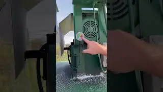 Offset Dept.-Operating Trash Compactor