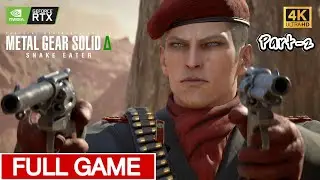 MGSD Snake Eater Full Gameplay Walkthrough (No Commentary) Part 2  #gamegururavi #metalgearsolid