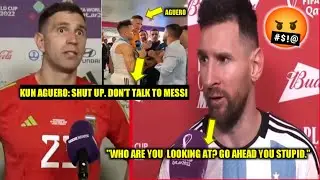 Aguero is Fighting For Angry Messi After Argentina vs Netherlands / 😡Messi Interview Vs Netherlands