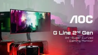 The CHEAPEST Gaming Monitor on Amazon 2021| AOC CQ34G2 Super Curved Frameless Gaming Monitor|Rikmart