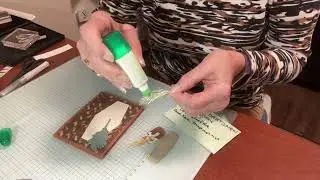 Earthy masculine card