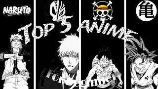 TOP 5 SHOUNEN ANIME FOR BEGINNERS ||