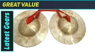 Top 3-inch Brass Manjira Hand Cymbals: Authentic Indian Percussion!