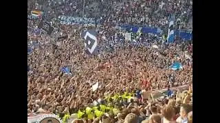 Hamburger SV fans invade the pitch | HSV - Wolfsburg 20.05.2017