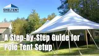 A Step-by-Step Guide for Pole Tent Setup