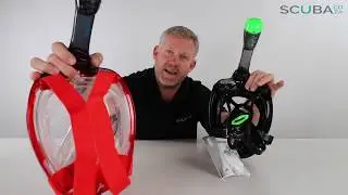 SEAC Unica vs Libera Snorkelling Masks, product review by Kevin Cook, SCUBA.co.za