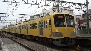 西武新宿線 101系295F＋301系1303F　小平駅到着