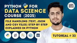 Python File Handling Explained | Read, Write, Append Files in Python | Data Science Tutorial # 33