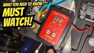 FASTSTORM Remote Battery Disconnect Switch 12V 24V 250A Kill Switch Anti-Theft Prevent Battery Drain