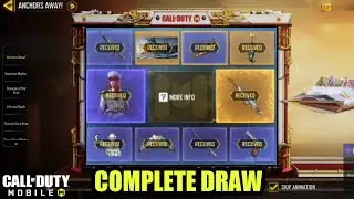 *NEW* Codm Anchors Away Complete Draw | SVD Admiral Star And Dame Captain's Quip