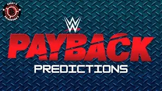WWE - Payback Predictions