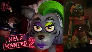 FNaF Help Wanted 2 #4: CARRUSEL MORTAL, PREPARO a ROXY y CHICA me ROBA | PC Gameplay (No Comentado)