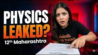Physics Paper Leaked? 12th Maharashtra Board | by Radha Mam