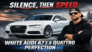White Audi A7 2.8 Quattro Perfection | Silence, Then Speed @amlhongkong #AudiA7 #AudiQuattro