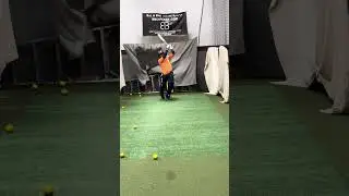 Practicing drives against left arm fast bowling 2