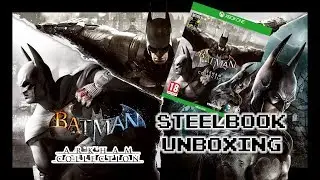 Batman Arkham Collection Steelbook Unboxing