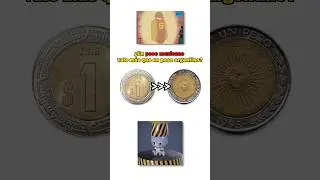 &iquest;Un peso mexicano vale m&aacute;s que un peso argentino? #shorts #mexico #argentina