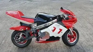 Best Electric Pocket Bike 800W 36V - ECO Mini Moto from Nitro Motors
