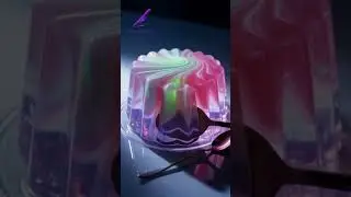 Coupes ASMR IA | D&eacute;coupe satisfaisante : Dessert Multifruit