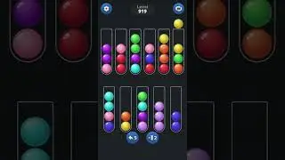 Ball Sort by Infinite Joy (V2): Levels 918, 919, 920