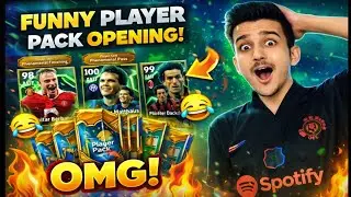 Best Player Pack Opening in eFootball 2026 😂🔥 | Crazy Luck 🤣 | Muhammad Nizamani 