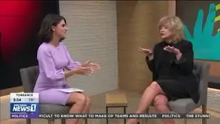 Catherine Hicks discusses Didi Hirsch's Alive & Running on Spectrum News 1