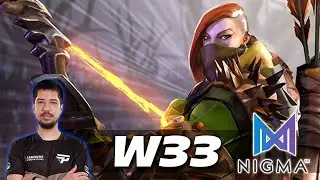 Nigma.w33 WIND RANGER - Dota 2 Pro Gameplay [Watch & Learn]