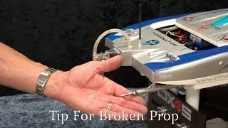 Tip For What To Do With A Broken Prop For RC BOAT