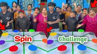 New Spin Wheel Challenge With Our Family Members 😍 | ভাগ্যের পরীক্ষা পরিবারের সকলকে সাথে 😍
