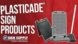 Plasticade Sign Products Available from JDS Sign Supply