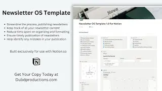 Newsletter OS for Notion explainer