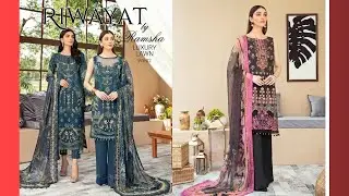 Original Pakistani Suits |Riwayat by Ramsha Lawn Luxury Suits Collection 2021| Order Online| #shorts