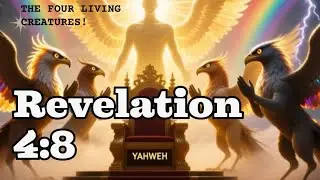 The Four Living Creatures of Revelation Explained #HeavenlyVision #BibleProphecy #SpiritualAwakening