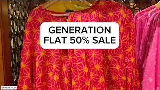 Generation Sale Flat 50% off || Flat 50% sale on Generation Pret Collection