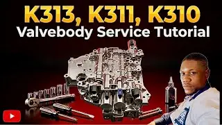 K313, K311, K310, 13/12-Pin Valve Body Service Tutorial | Toyota Corolla, Avanza, Vios, Yaris