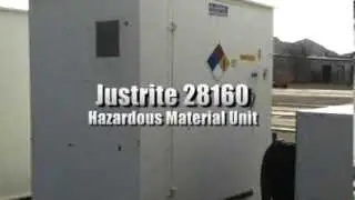 Justrite Hazardous Material Storage Unit on GovLiquidation.com