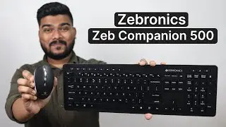 Wireless Keyboard & Mouse Combo | Zebronics Zeb Companion 500 Review