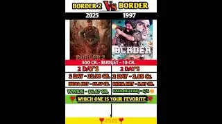 Border 2  Vs  Border #tranding #shorts #Vurel Day 2 Box Office Collection Sunny Deol