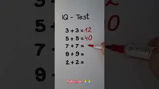IQ test #shortvideo #shortsvideo #shortsviral #shorts #short #youtube #youtubeshorts #trending