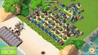 Defending against Lt.Hammerman Attack 10/07/2015 Boom Beach