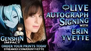 Erin Yvette | Genshin Impact, The Wolf Among Us, The Walking Dead |  Q&A and Autographs (12-03-22)