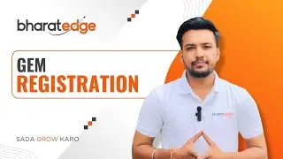 Government e-Marketplace Benefits for MSMEs & Startups | GeM Registration #gem #bharatedge