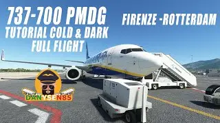 Tutorial Boeing 737-700 PMDG Guida veloce in Italiano Volo Completo Cold & Dark, setup e ILS
