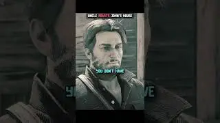 Uncle Roasts John for the First Time😂 #rdr2 #reddeadredemption