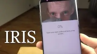 Samsung Galaxy S8 Iris Eye Scanner - Review!