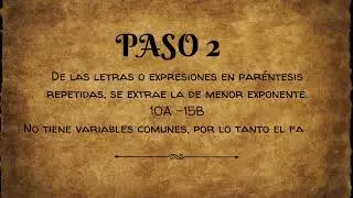 FACTOR COMUN 1