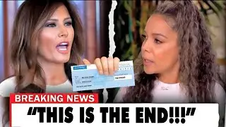 Malania Wins $900M 'Defamation Lawsuit' Against The View & Sunny Hostin #melaniatrump