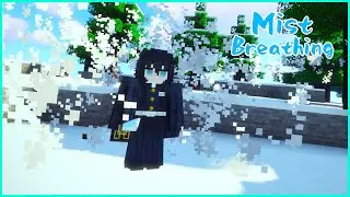 Tokito Muchiro's Mist Breathing Moves | Minecraft Demon Slayer Mod Review