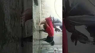 dei banho na minha cachorrinha SOZINHA (eu n&atilde;o sei se fiz o certo porque nem tava tanto sol)