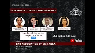 4th BASL Webinar 2022  - Proposed Amendments to the Notaries Ordinance